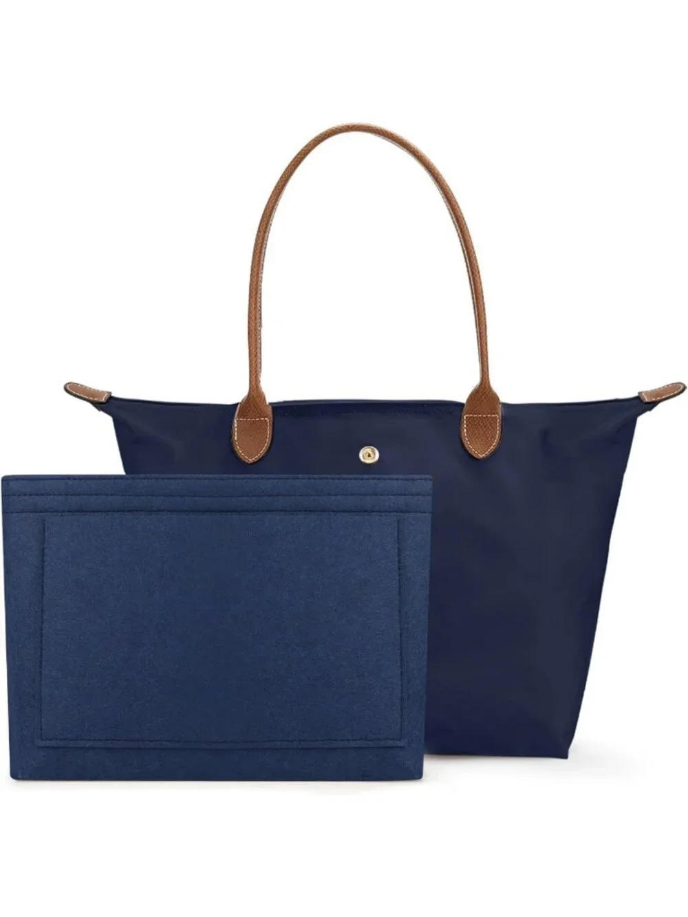 Stylish Tote Bag for Women with Purse Organizer Insert - Perfect for Everyday